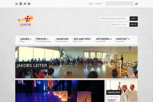 Resurrect theme site design template sample