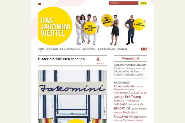 Bueno theme site design template sample