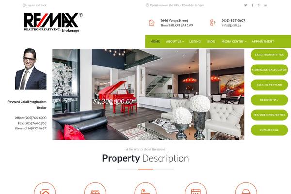 Quicksale theme site design template sample