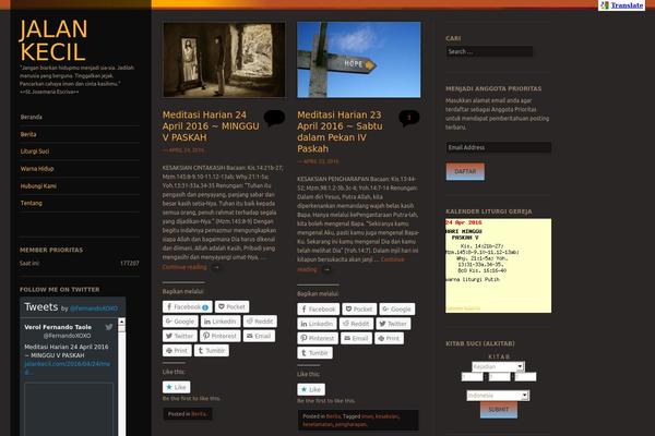 jalankecil.com site used Sunspot