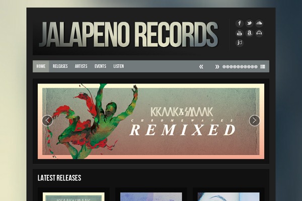 Labelpro2 theme site design template sample