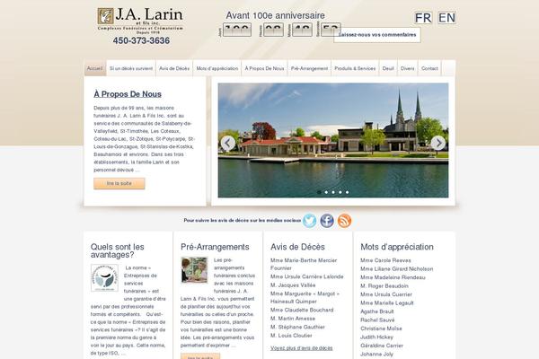 Crystal theme site design template sample