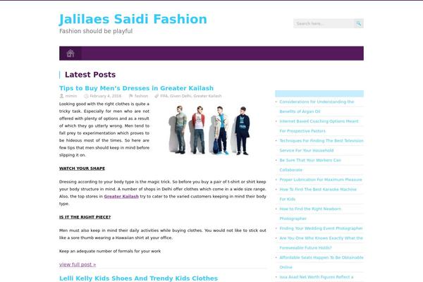 MidnightCity theme site design template sample