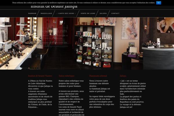 Melrose theme site design template sample