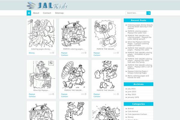 jalkids.com site used Downpick