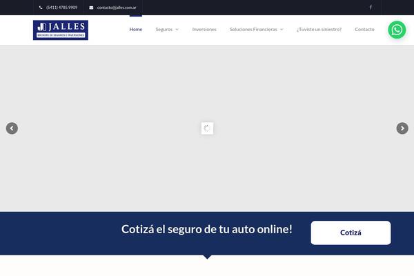 TheFox theme site design template sample