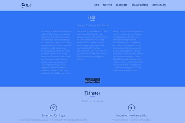 OneEngine theme site design template sample