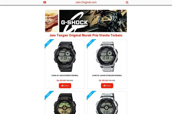 jam-original.com site used Wp-fastlanding
