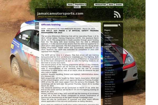 Aeros theme site design template sample