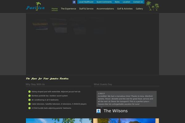 jamaicapavilion.com site used Pavilion