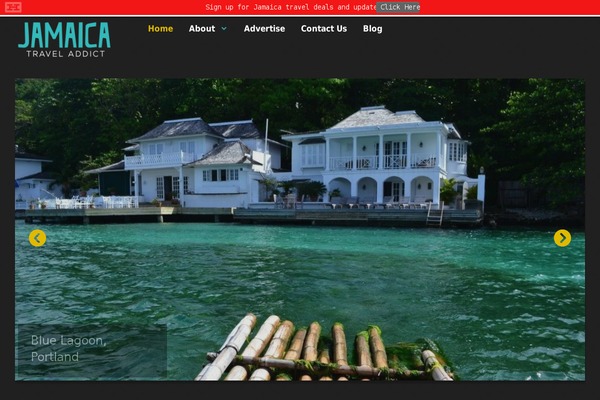 Resort theme site design template sample