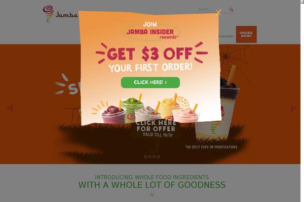 jambahawaii.com site used Jamba-juice