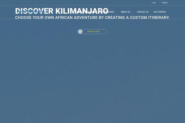 Exploore theme site design template sample