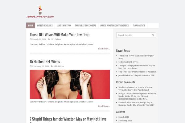 jameiswinston.com site used Schema
