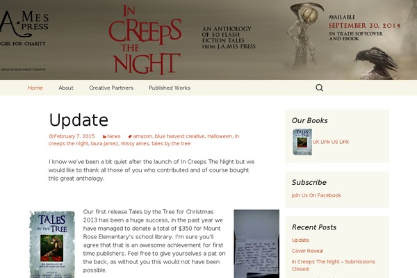 Twenty Thirteen theme site design template sample