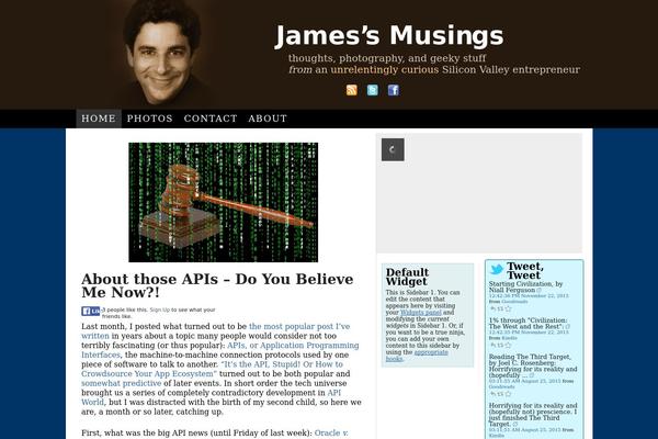 Thesis 1.8.4 theme site design template sample