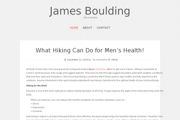 jamesboulding.com site used SuevaFree