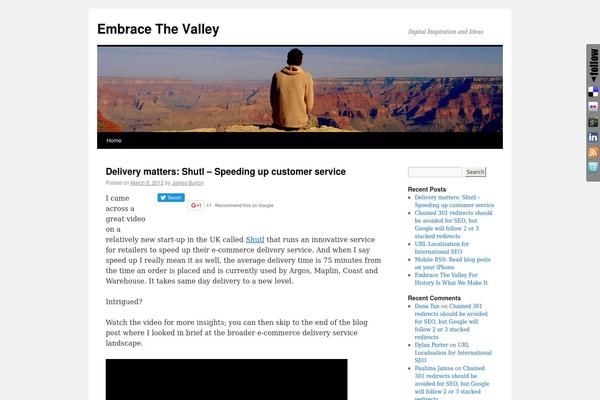 Site using Addthis-follow plugin