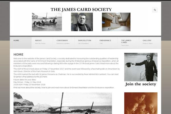 jamescairdsociety.com site used Output