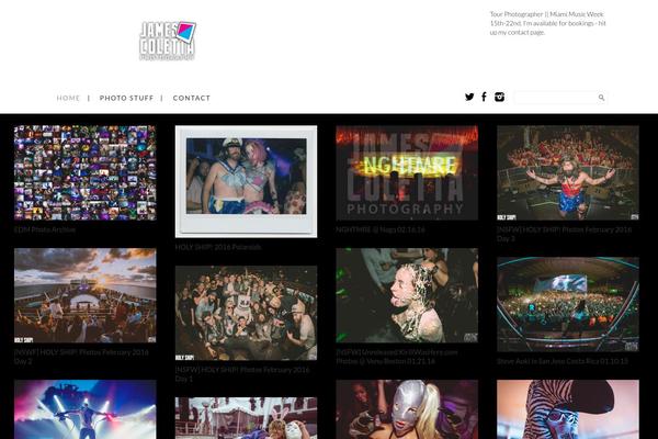 Pictorico theme site design template sample