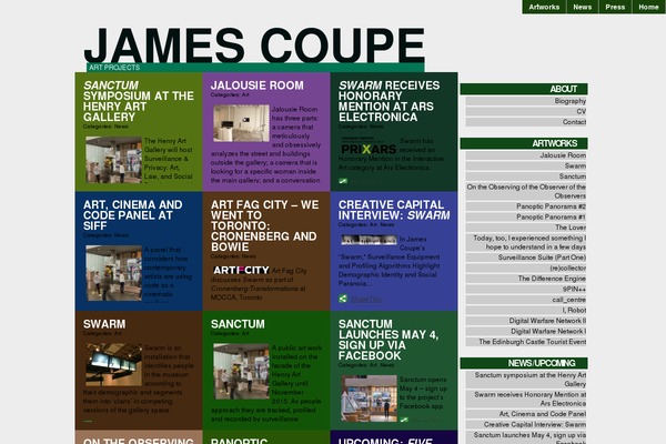 ThreatToCreativity theme site design template sample