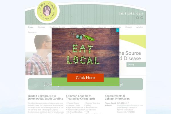 Modernize v3 theme site design template sample