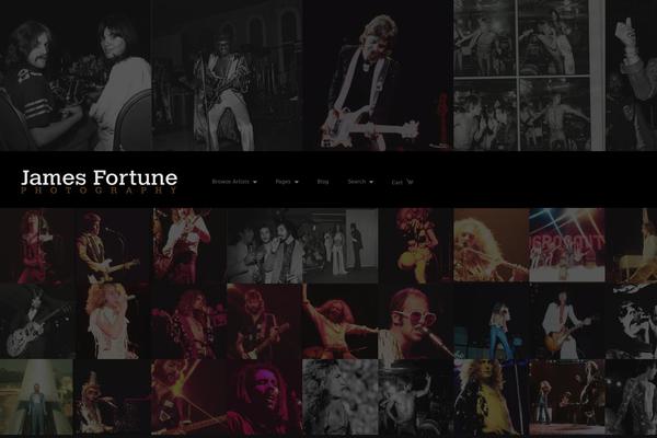 Fullscreen theme site design template sample