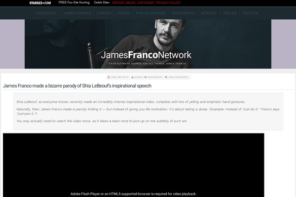 Site using Mnd-fan-sidebar plugin