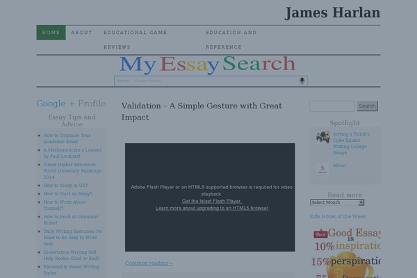 Pilcrow theme site design template sample