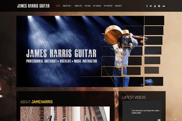 jamesharrisguitar.com site used Vocal