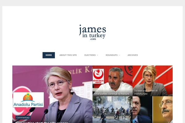 Site using WordPress Content Slide plugin