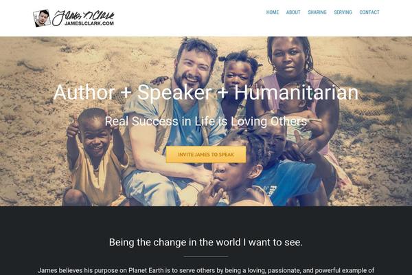 jameslclark.com site used Twenty Seventeen