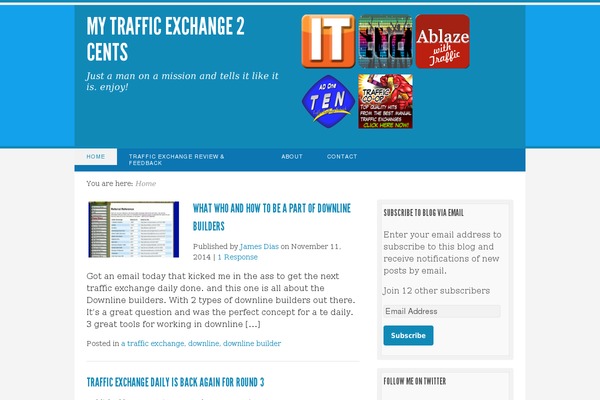 jamesmdias.com site used Live Wire