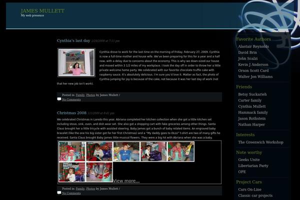Neonglow theme site design template sample