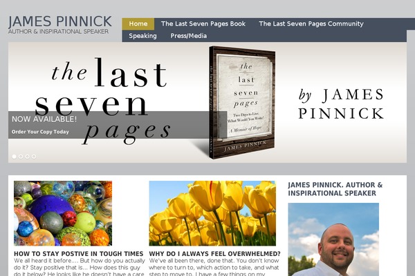 jamespinnick.com site used Joshua