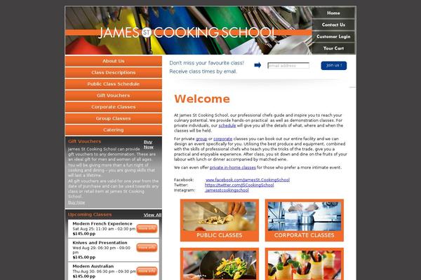 jamesstcookingschool.com.au site used Jamesst