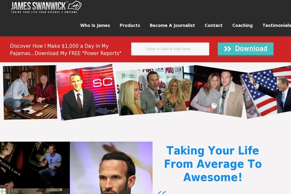 jamesswanwick.com site used James