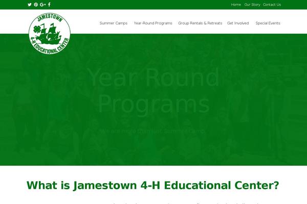 The-core-parent theme site design template sample