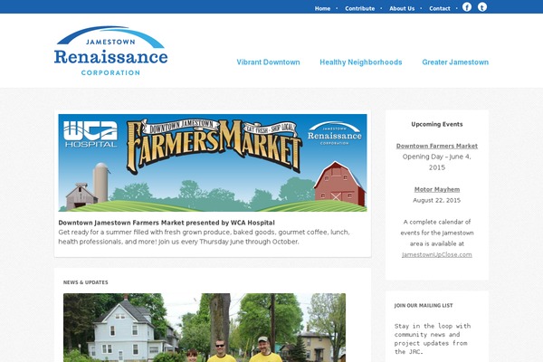 jamestownrenaissance.org site used Jrc