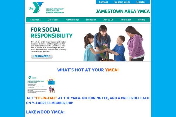 Ymca theme site design template sample