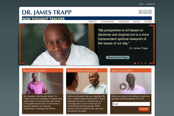 Simon WP Framework theme site design template sample