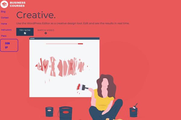 Site using Gutenverse plugin