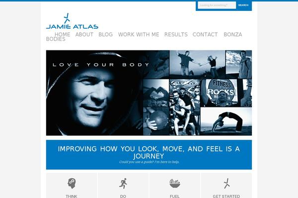 Zig Zag theme site design template sample