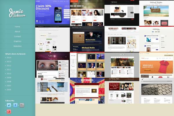 Site using Candy Social Widget plugin