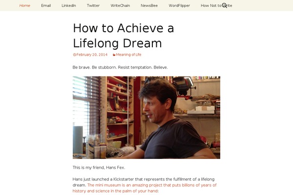 Site using Aesop Story Engine plugin