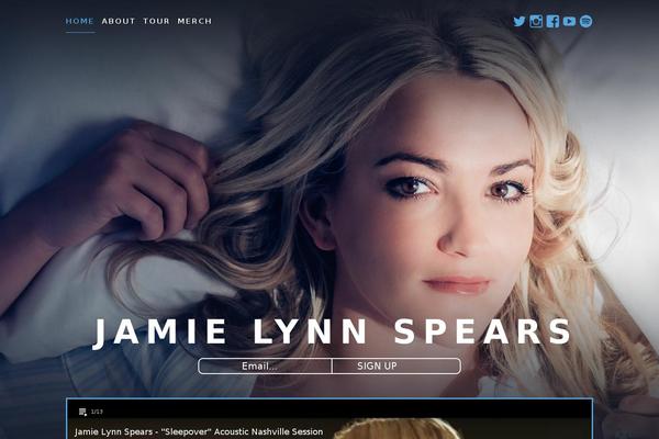 jamielynnspears.com site used Jamielynn