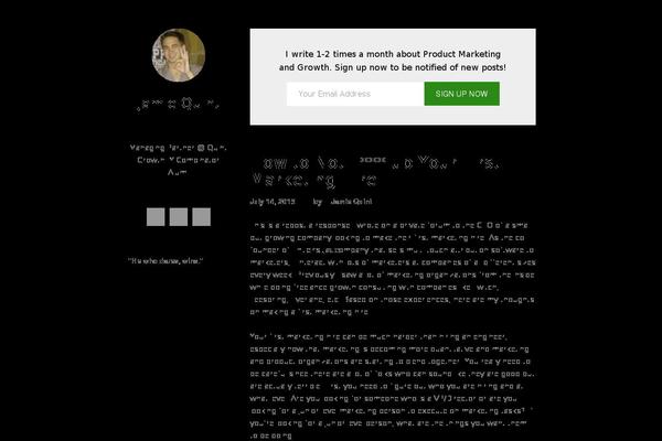 Wintersong Pro theme site design template sample