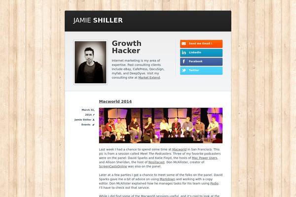 Summit theme site design template sample