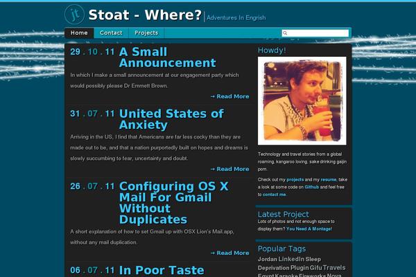 jamietalbot.com site used Monkey