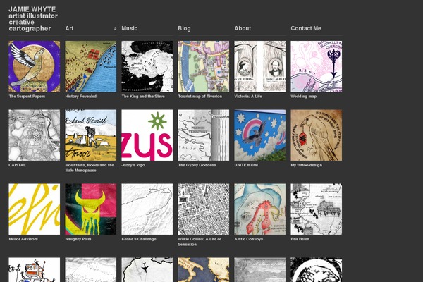 Portfolium theme site design template sample
